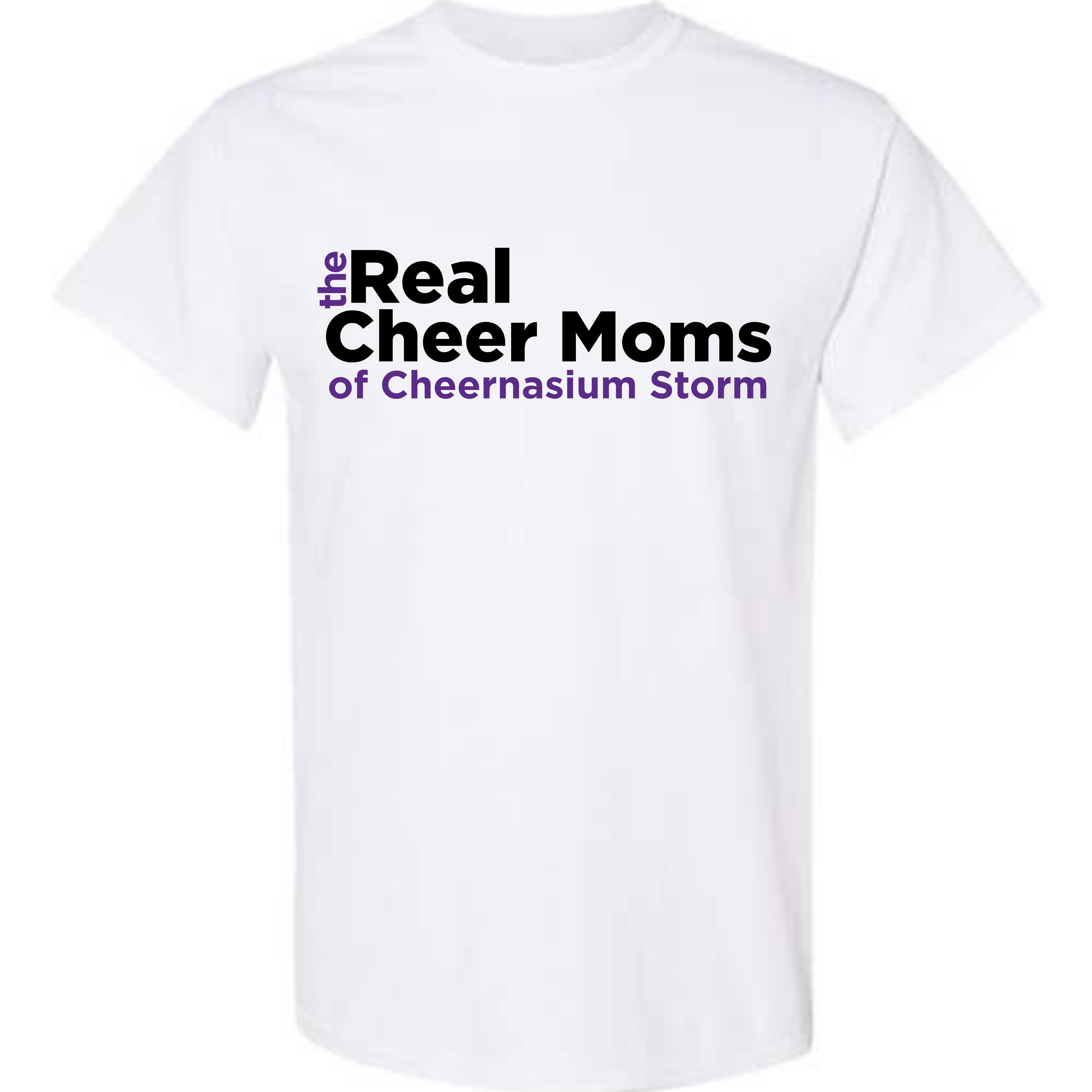 Real Cheer Mom T-Shirt